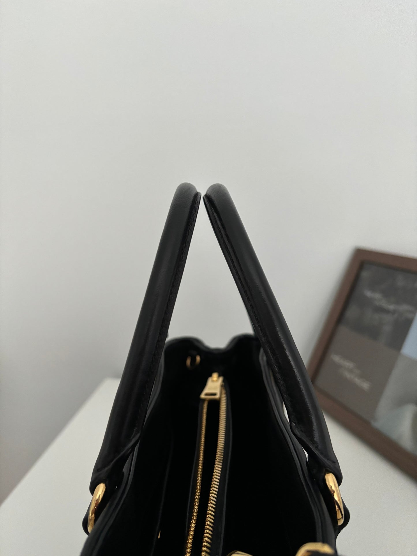 Prada Tessuto Gaufre in Nero black