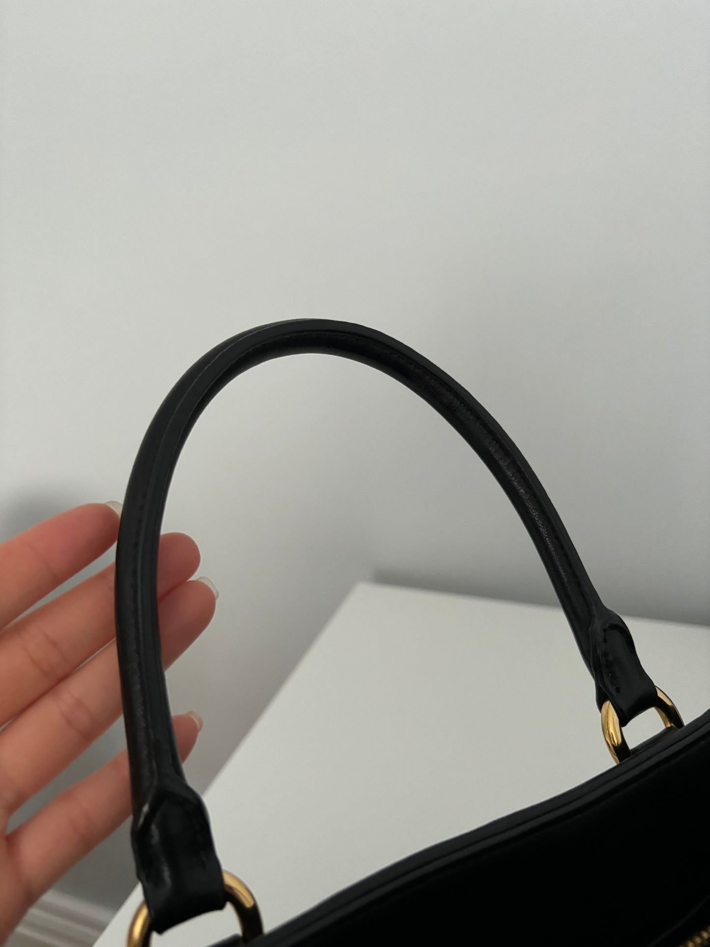 Prada Tessuto Gaufre in Nero black