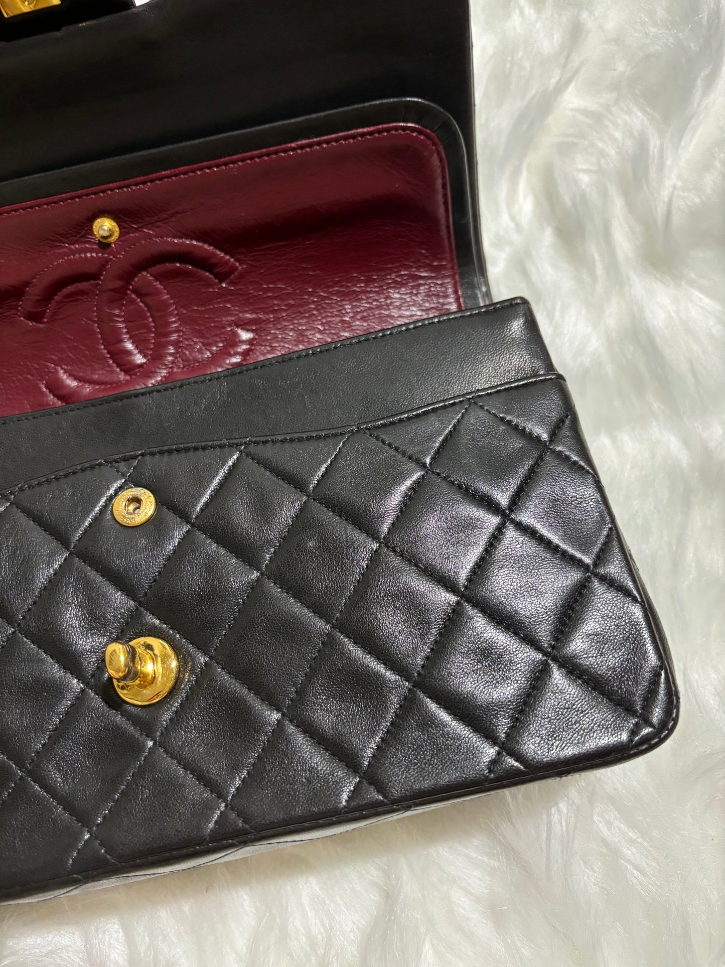 Chanel Classic Medium Lambskin with 24k GHW - Series 2