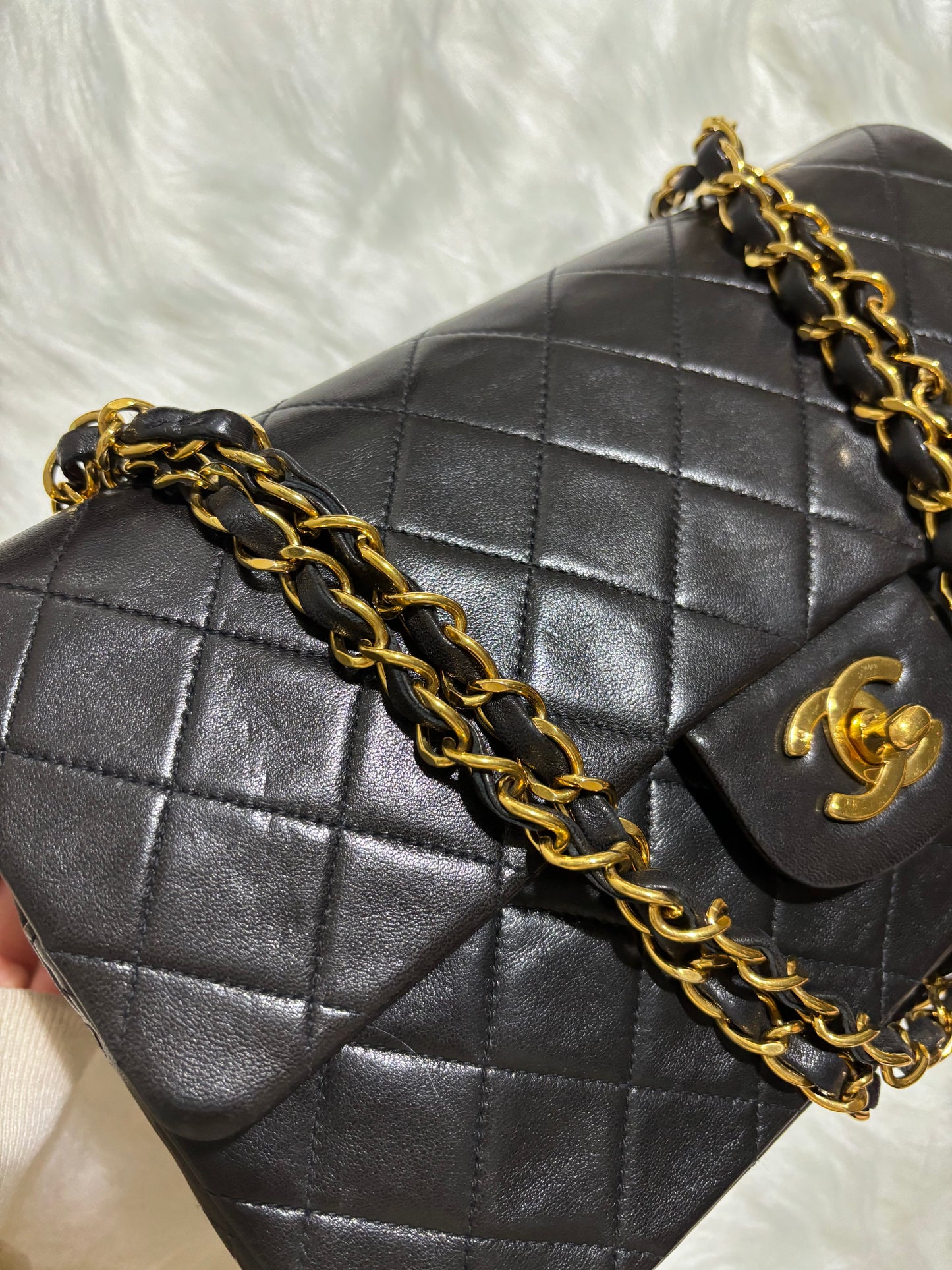 Chanel Classic Medium Lambskin with 24k GHW - Series 2