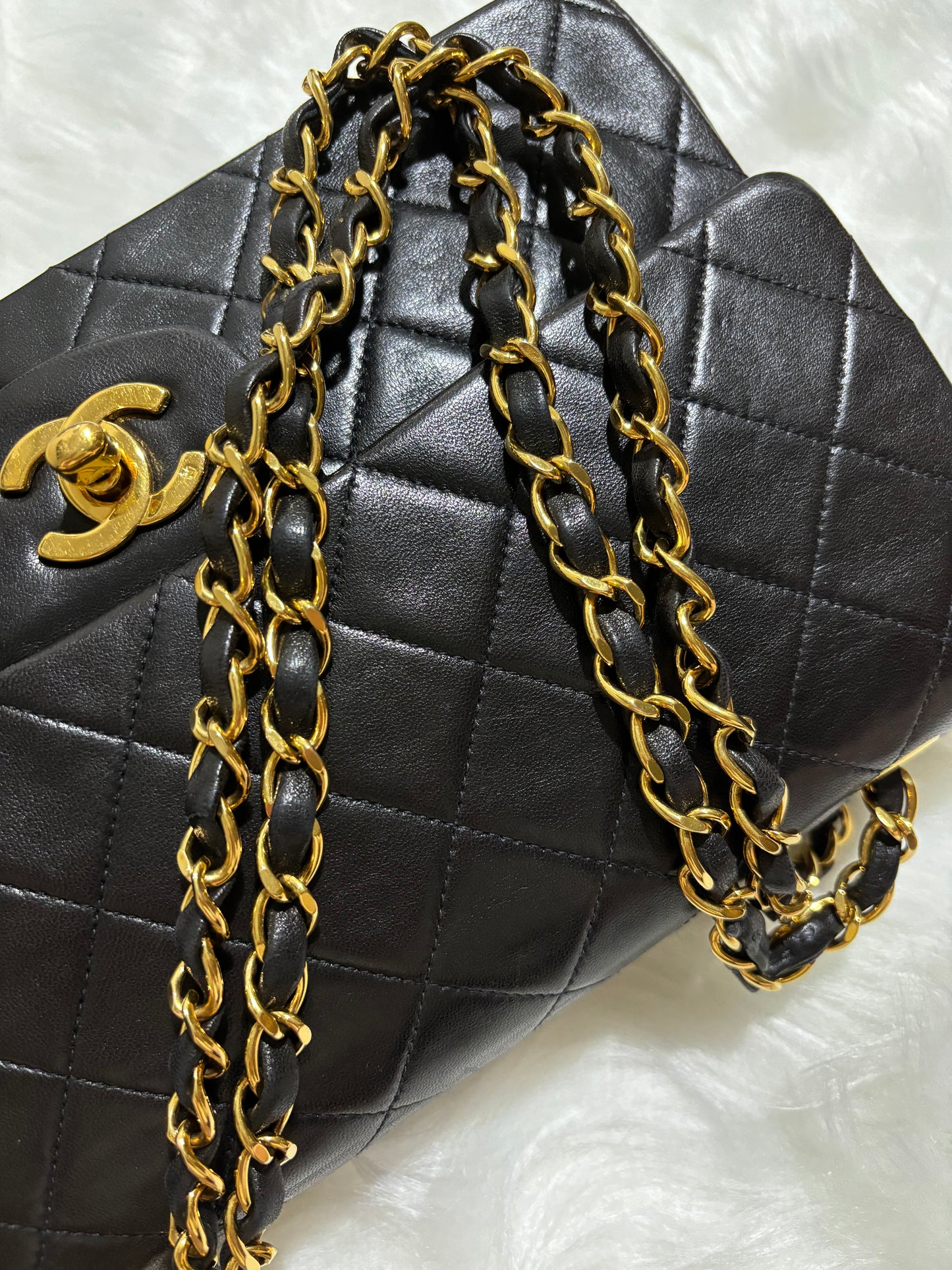 Chanel Classic Medium Lambskin with 24k GHW - Series 2