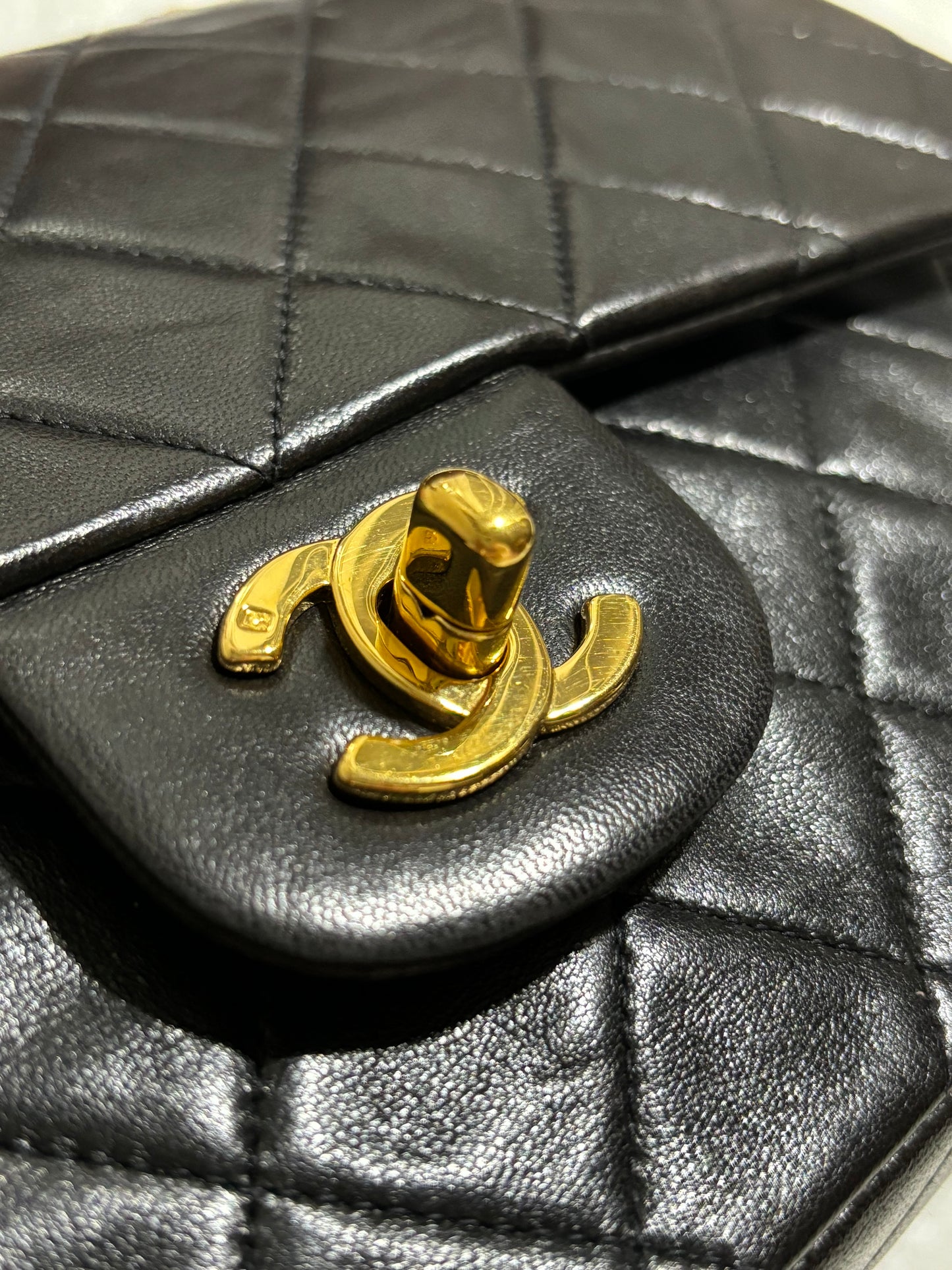 Chanel Classic Medium Lambskin with 24k GHW - Series 2