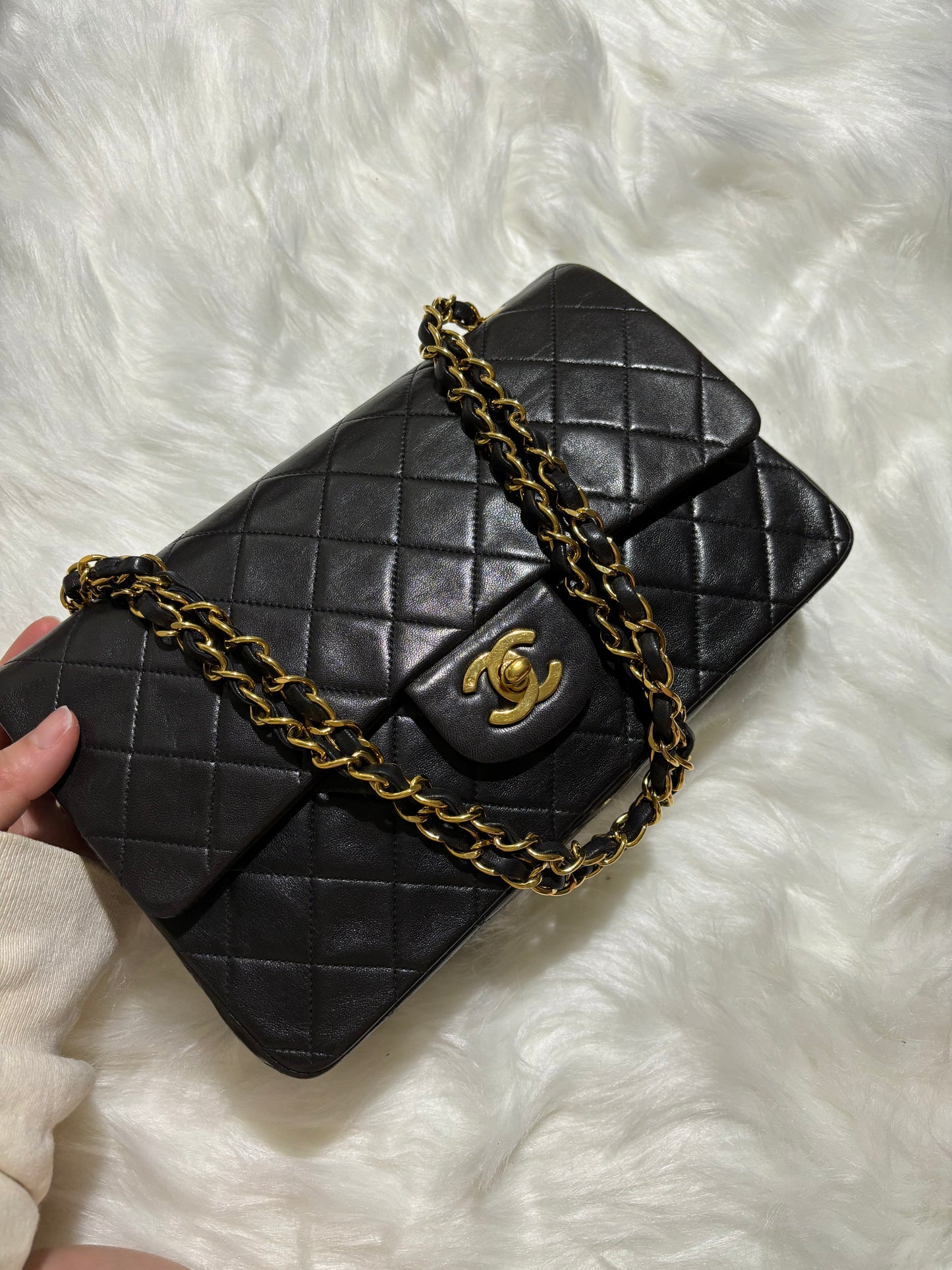 Chanel Classic Medium Lambskin with 24k GHW - Series 2