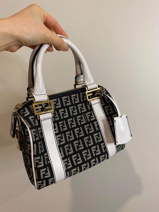 Fendi mini boston bag