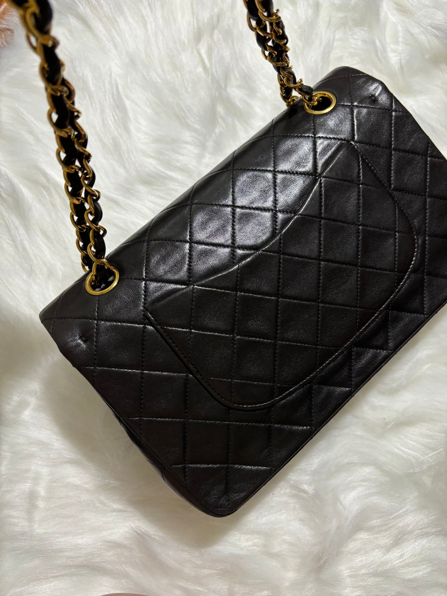 Chanel Classic Medium Lambskin with 24k GHW - Series 2