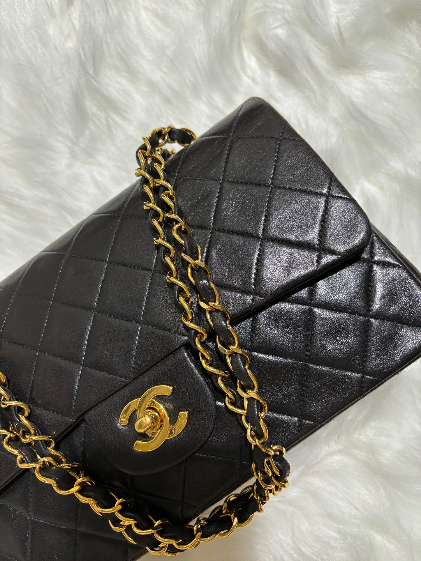 Chanel Classic Medium Lambskin with 24k GHW - Series 2