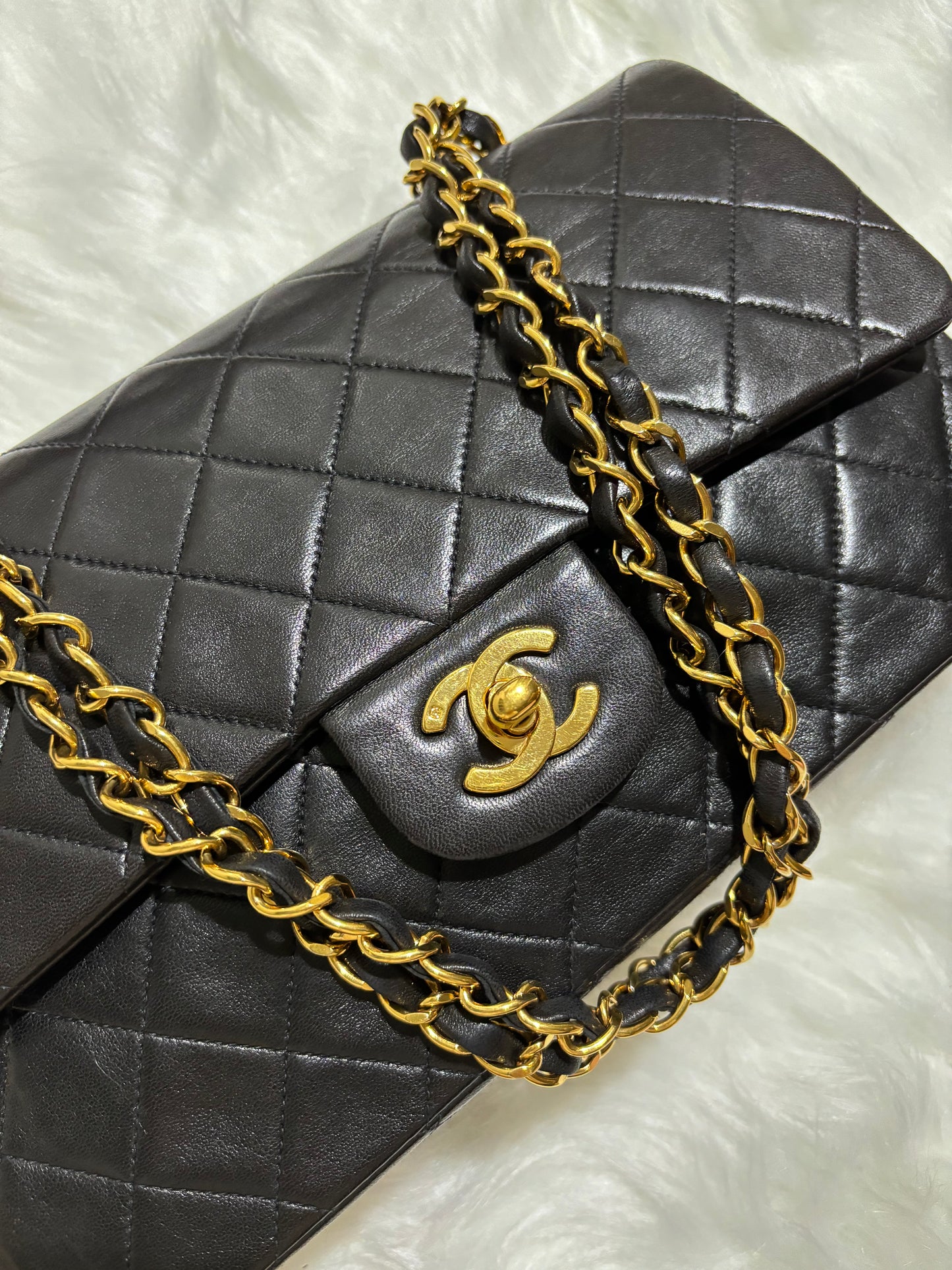 Chanel Classic Medium Lambskin with 24k GHW - Series 2