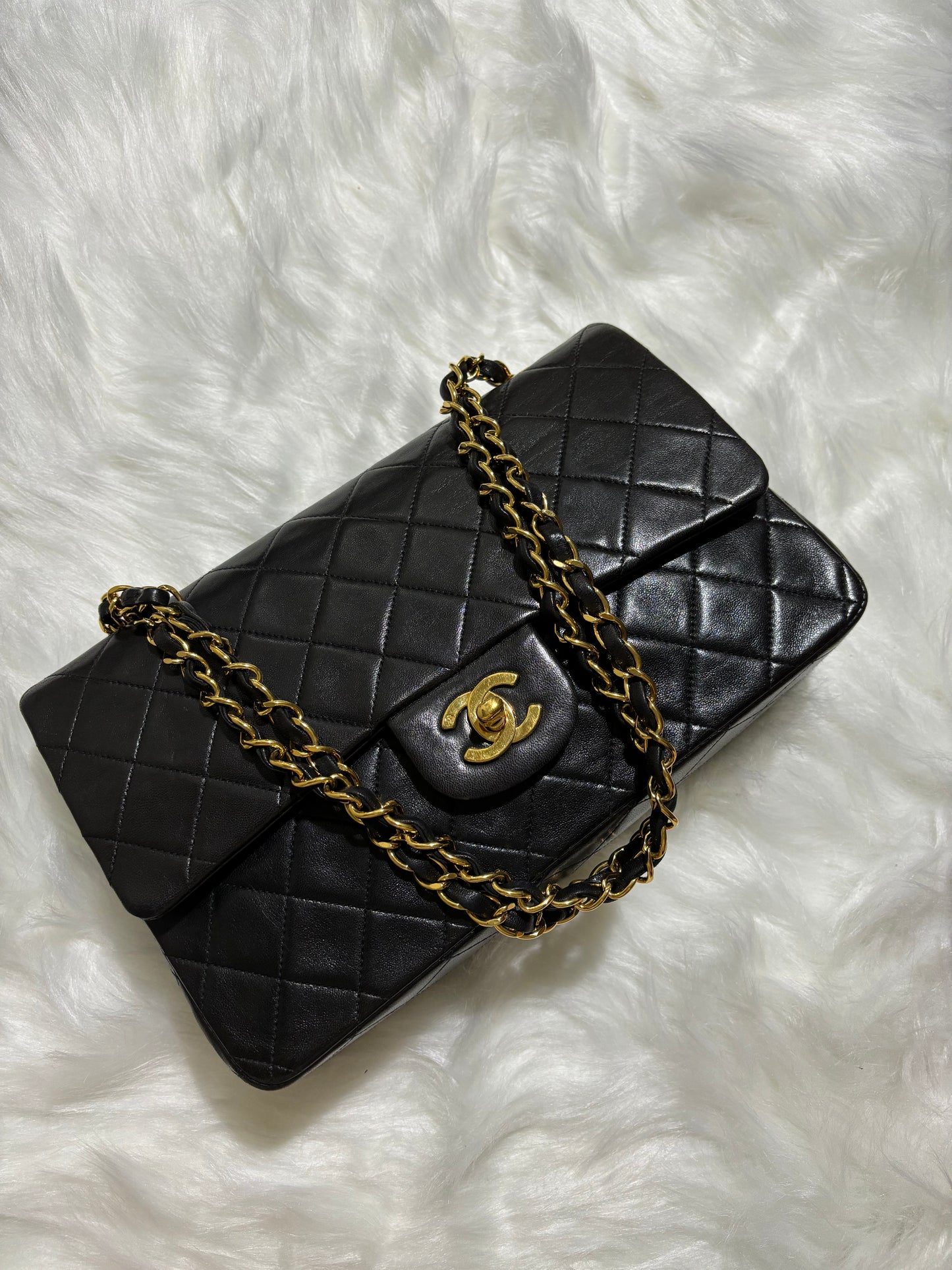 Chanel Classic Medium Lambskin with 24k GHW - Series 2