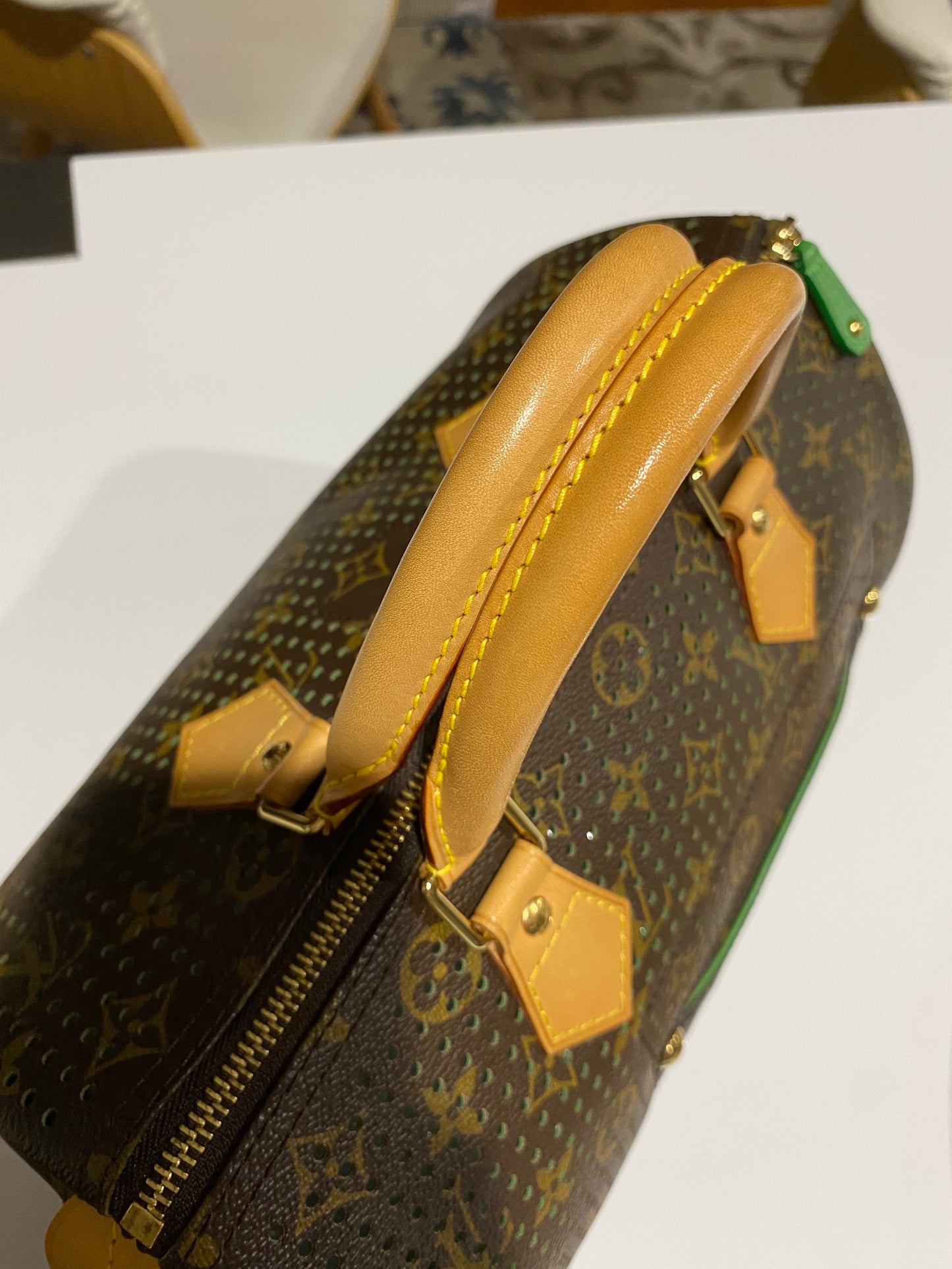 Louis Vuitton Monogram Speedy 30 Limited Edition Perforated