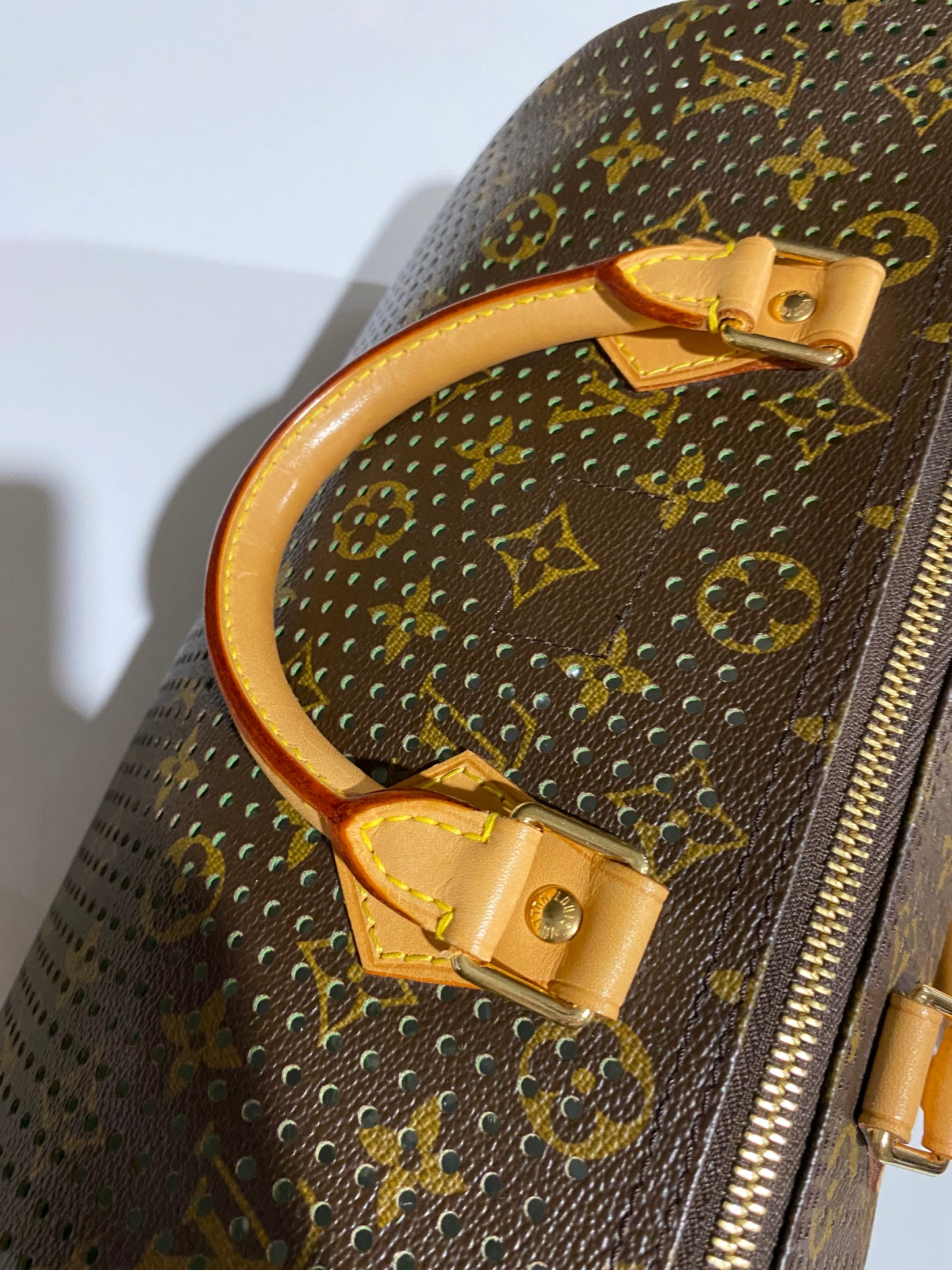 Louis Vuitton Monogram Speedy 30 Limited Edition Perforated