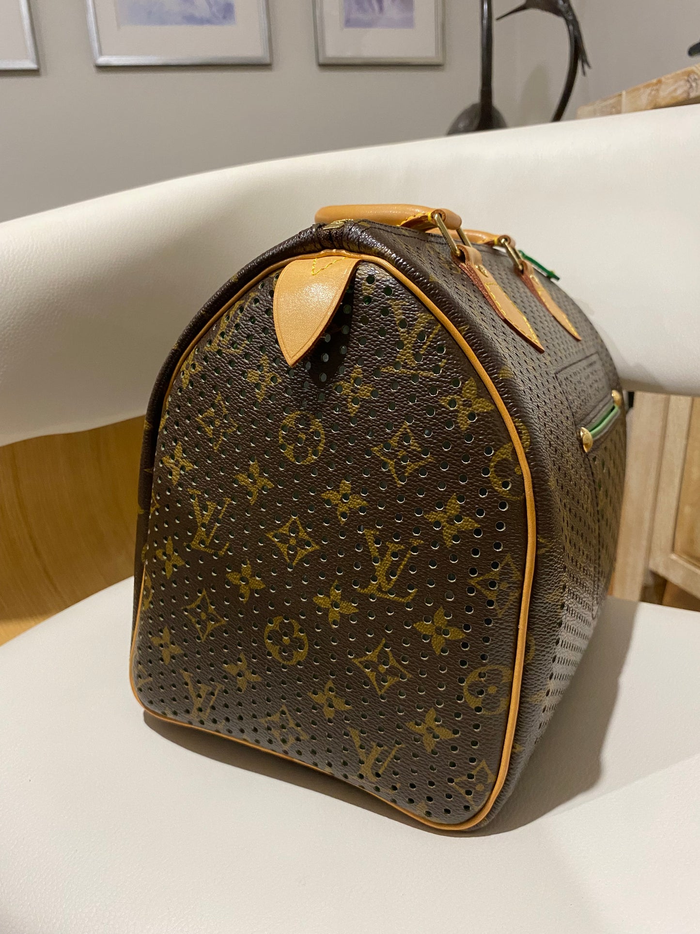 Louis Vuitton Monogram Speedy 30 Limited Edition Perforated