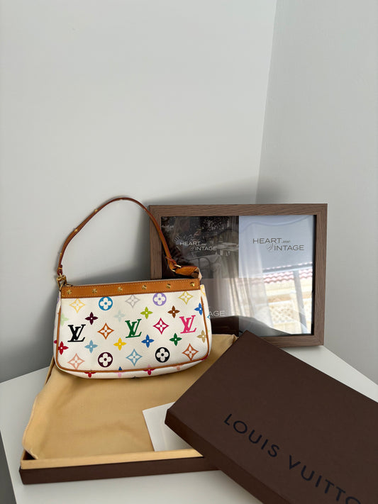 Louis Vuitton Murakami Multicolour Pochette Accesories (2003)