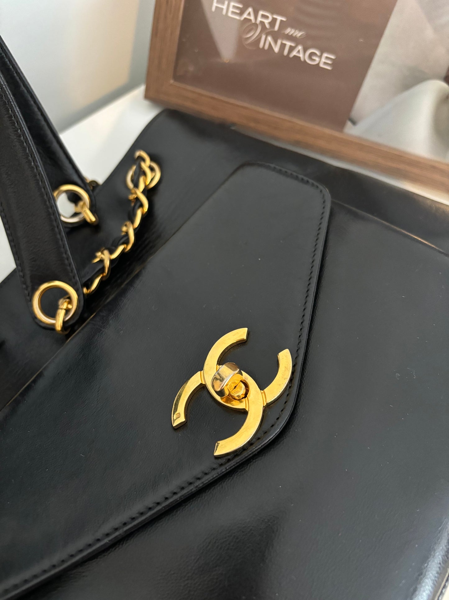 Chanel Lambskin Tote bag with 24k plated GHW