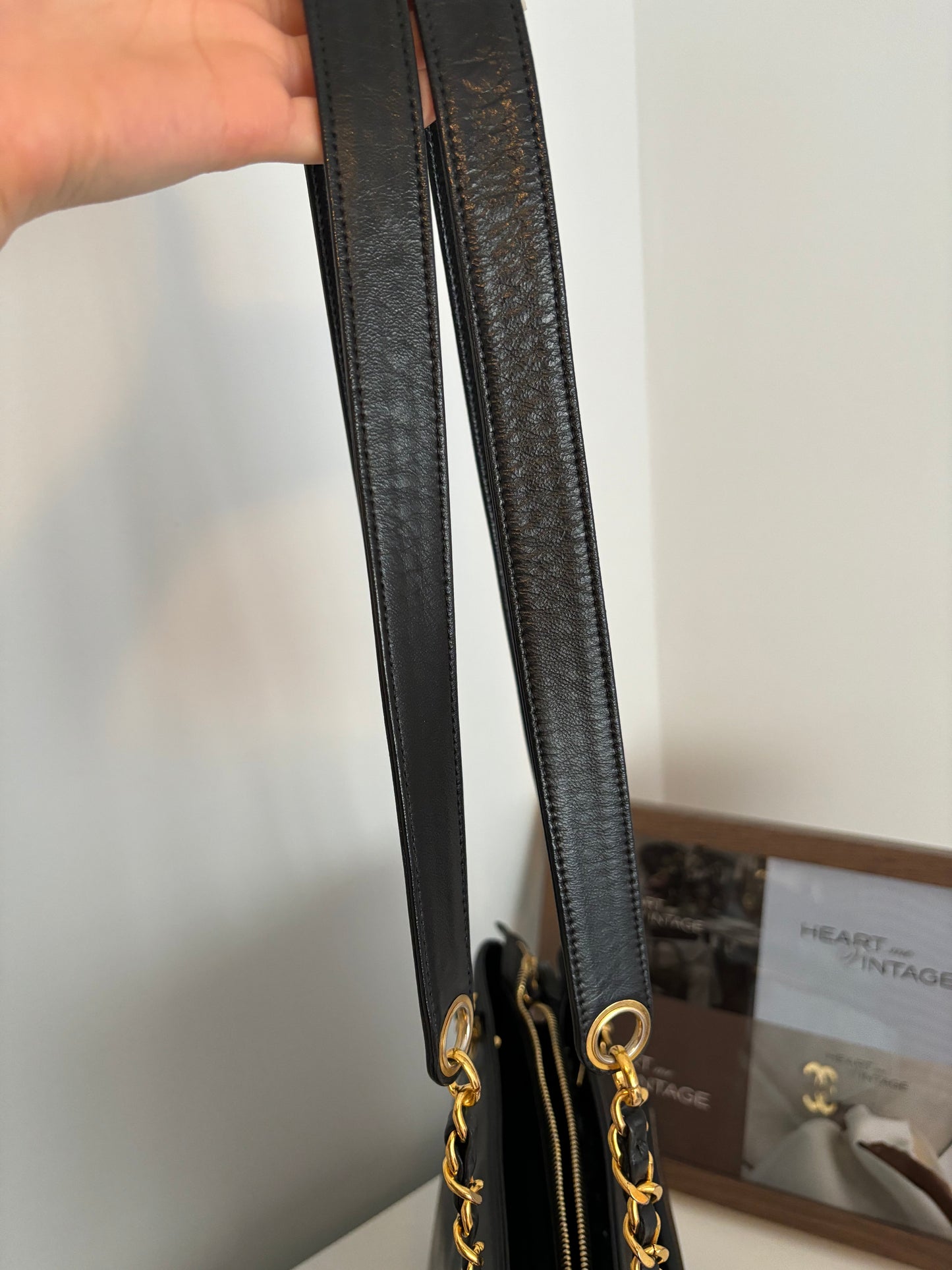 Chanel Lambskin Tote bag with 24k plated GHW