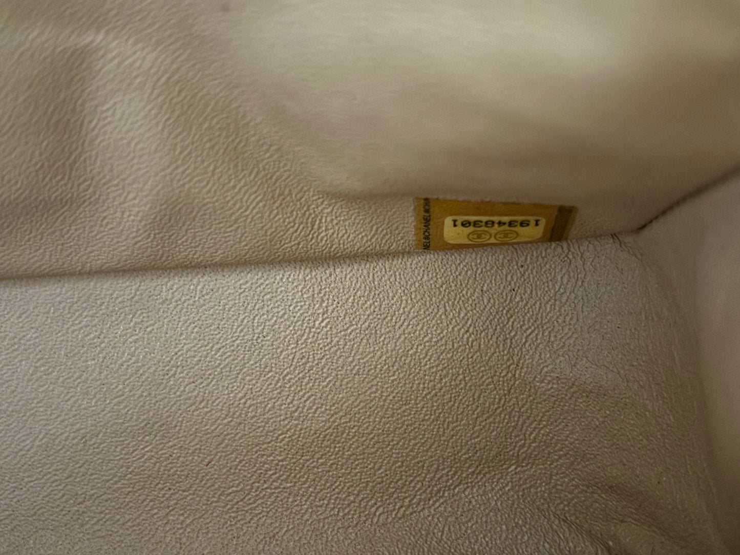 Chanel Medium Classic Flap in Caviar Beige Claire GHW